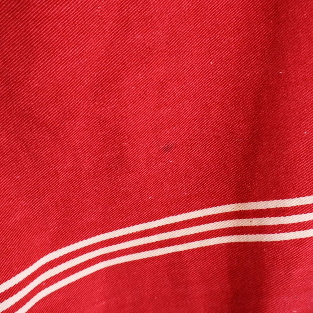 POLO RALPH LAUREN(ポロラルフローレン) 80s VINTAGE Drizzler Jacket ジップアップ ジャケット レッド/ホワイト