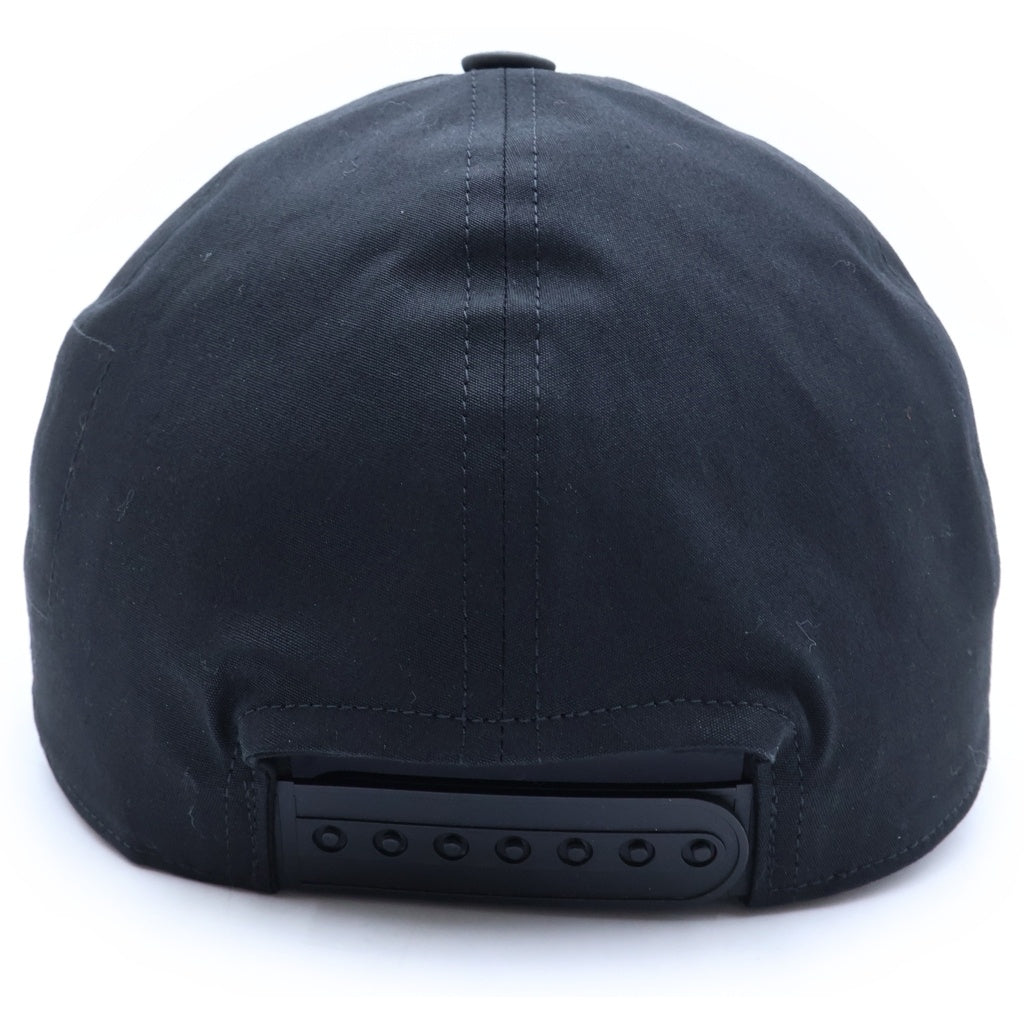 DRKSHDW(ダークシャドウ) 26SS TEMPLE BASEBALL CAP テンプル ベースボールキャップ ブラック DA01F4478-TEEM9