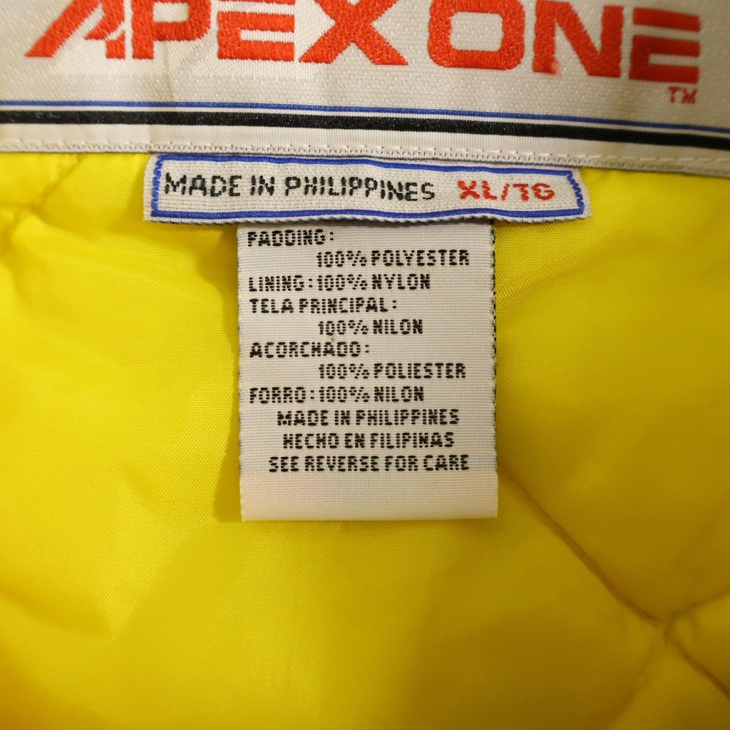 VINTAGE(ヴィンテージ) 90s NFL PACKERS PRO LINE APEX ONE NYLON JACKET 中綿 ナイロンジャケット グリーン