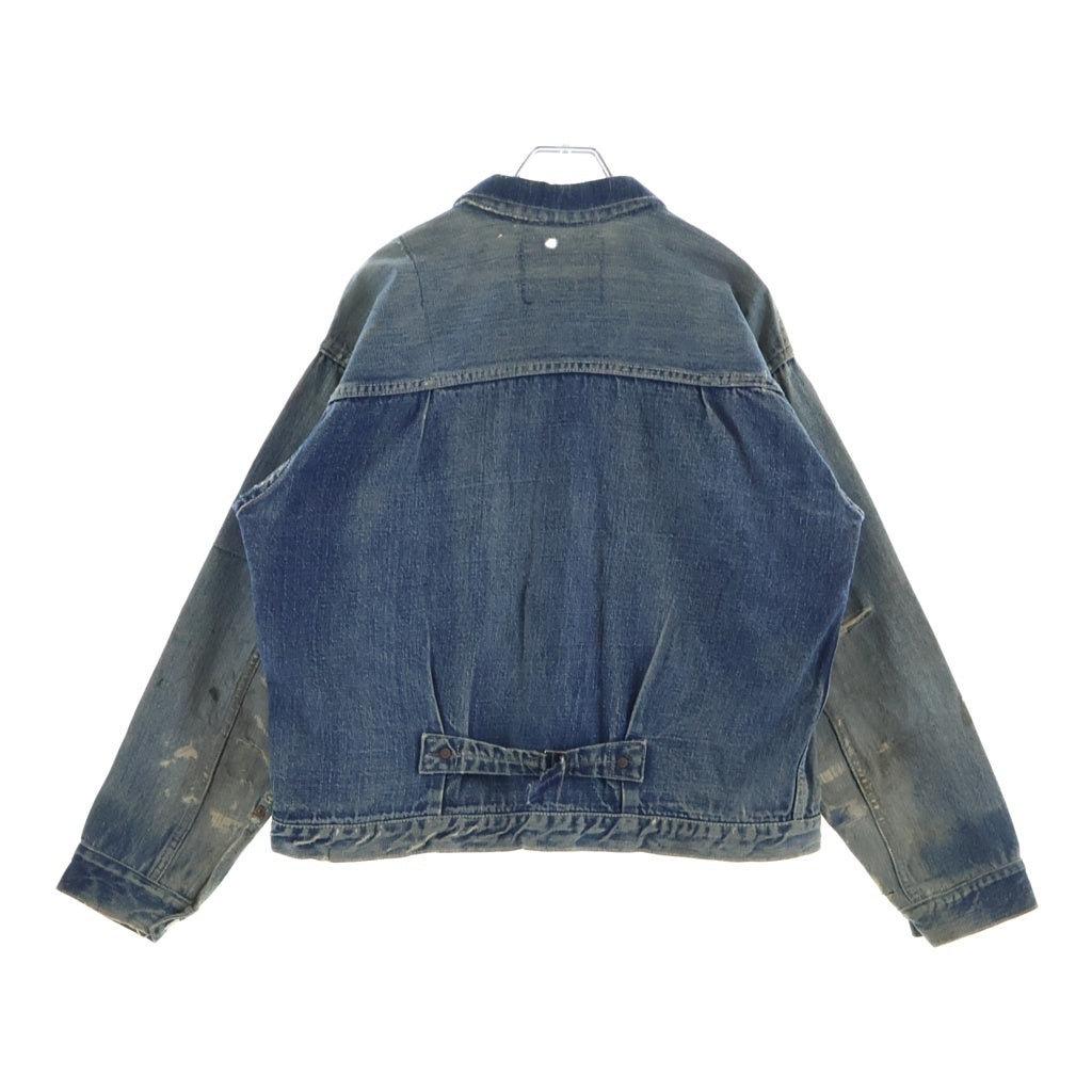 Levi's(リーバイス) 40S VINTAGE 506XX 1st 片面BIG E ボタン裏刻印ツーブロンク シンチバック デニムトラッカージャケット インディゴ