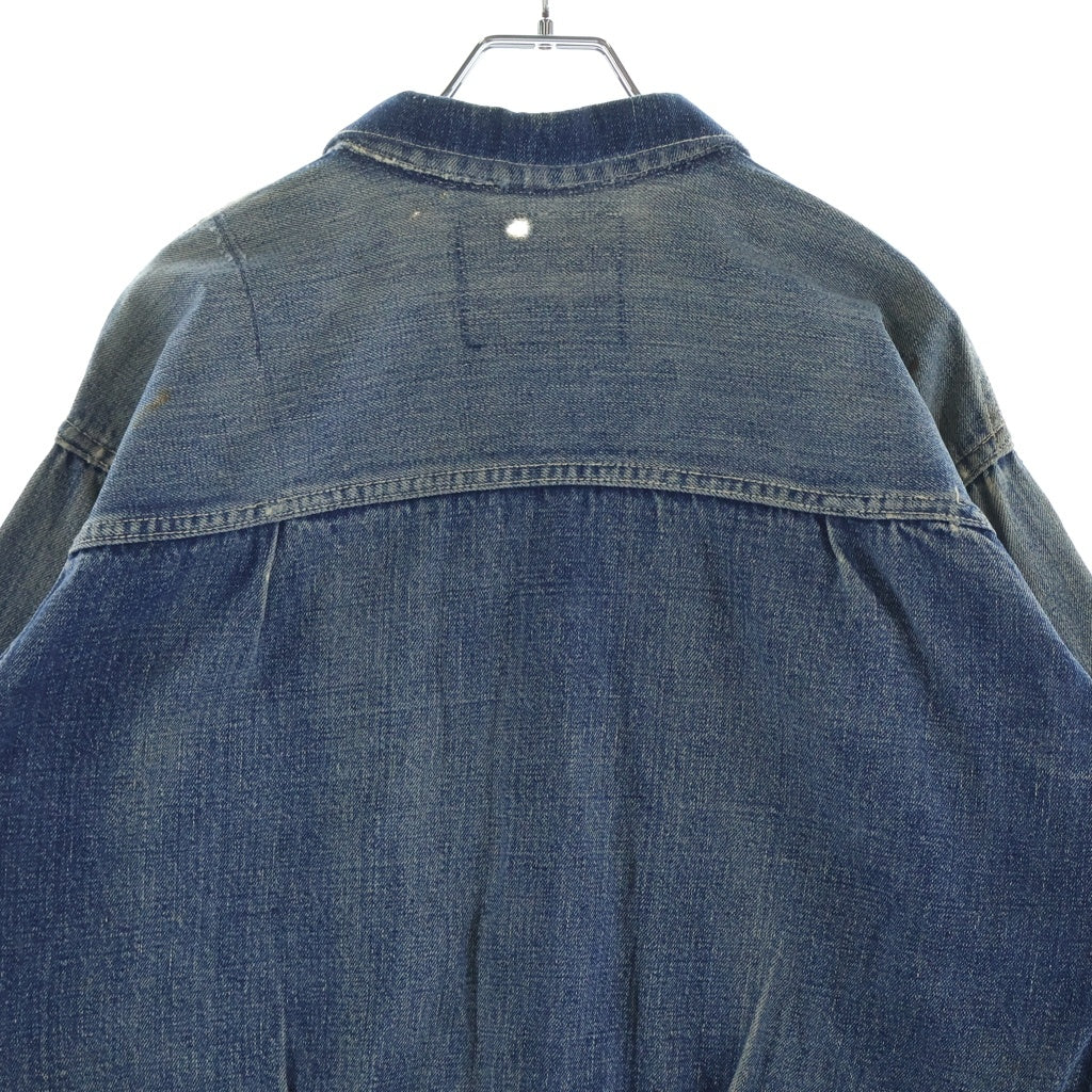 Levi's(リーバイス) 40S VINTAGE 506XX 1st 片面BIG E ボタン裏刻印ツーブロンク シンチバック デニムトラッカージャケット インディゴ