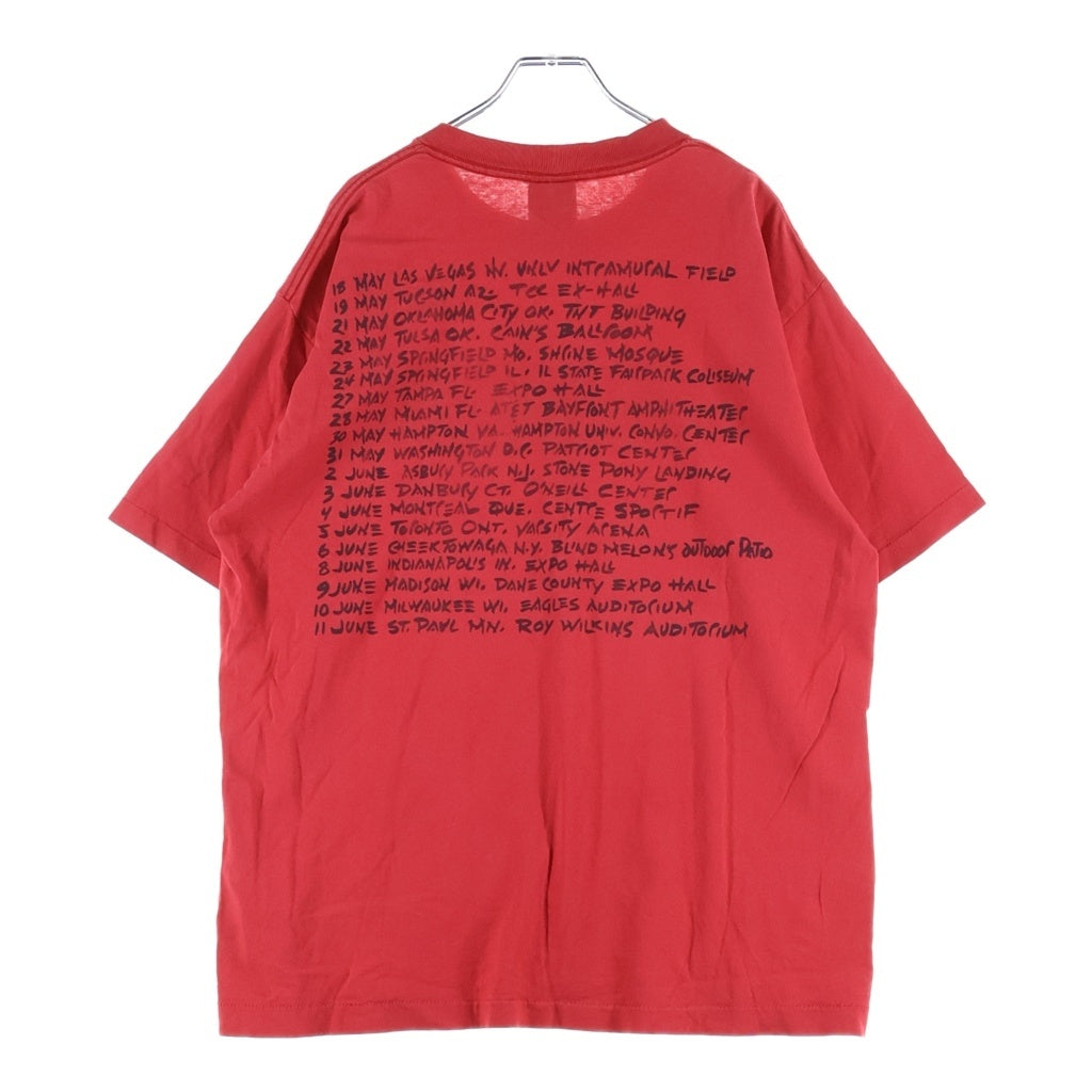 VINTAGE(ヴィンテージ) 90S VINTAGE OFFSPRING 1995 TOUR GIANT USA製 ヴィンテージ オフスプリング ツアー バンドTシャツ 半袖クルーネックカットソー ジャイアント レッド