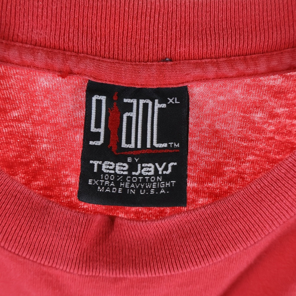 VINTAGE(ヴィンテージ) 90S VINTAGE OFFSPRING 1995 TOUR GIANT USA製 ヴィンテージ オフスプリング ツアー バンドTシャツ 半袖クルーネックカットソー ジャイアント レッド