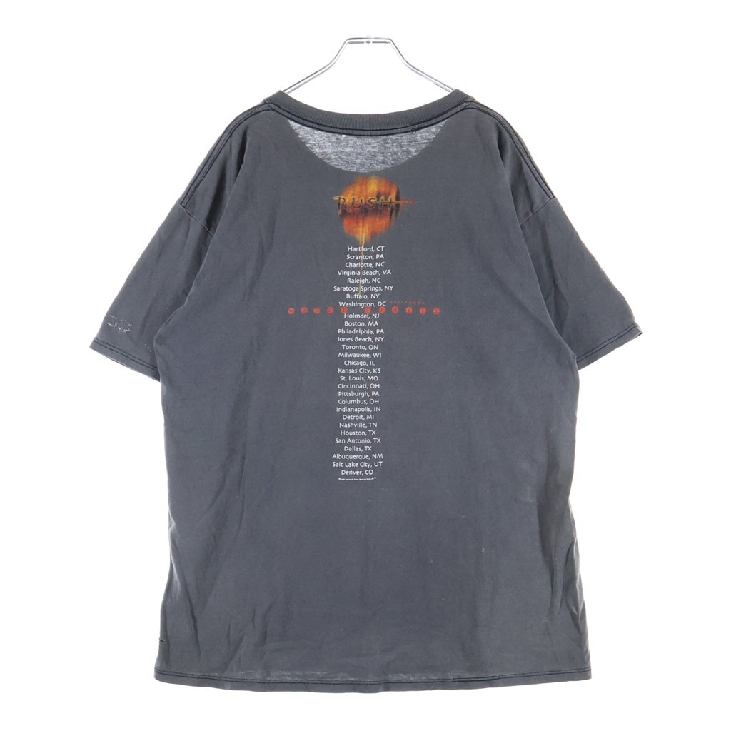 VINTAGE(ヴィンテージ) 00S VINTAGE RUSH VAPOR TRAILS 2002 ヴィンテージ ラッシュ ヴェイパートレイルズ バンドTシャツ プリントカットソー グレー