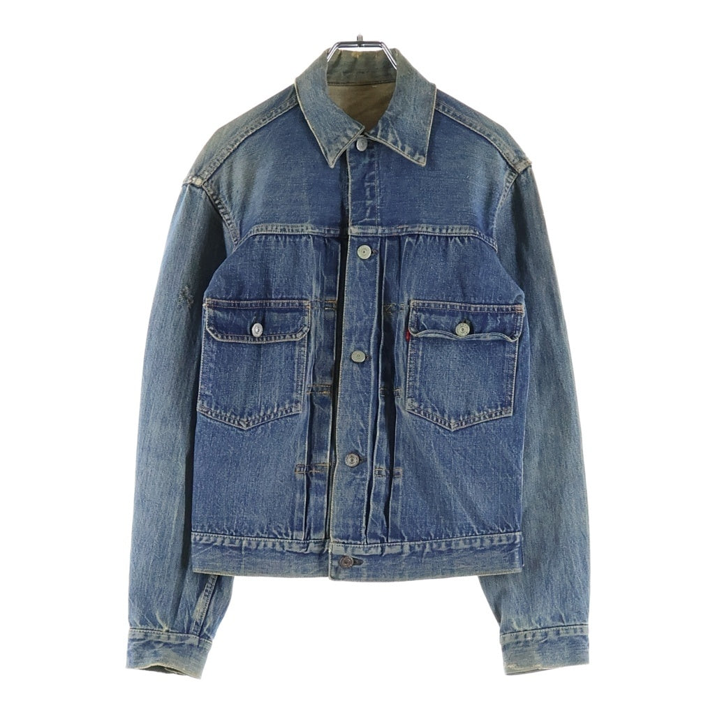 Levi's(リーバイス) 50S VINTAGE 507XX 2nd 片面BIG E ボタン裏17 革パッチ デニムトラッカージャケット インディゴ