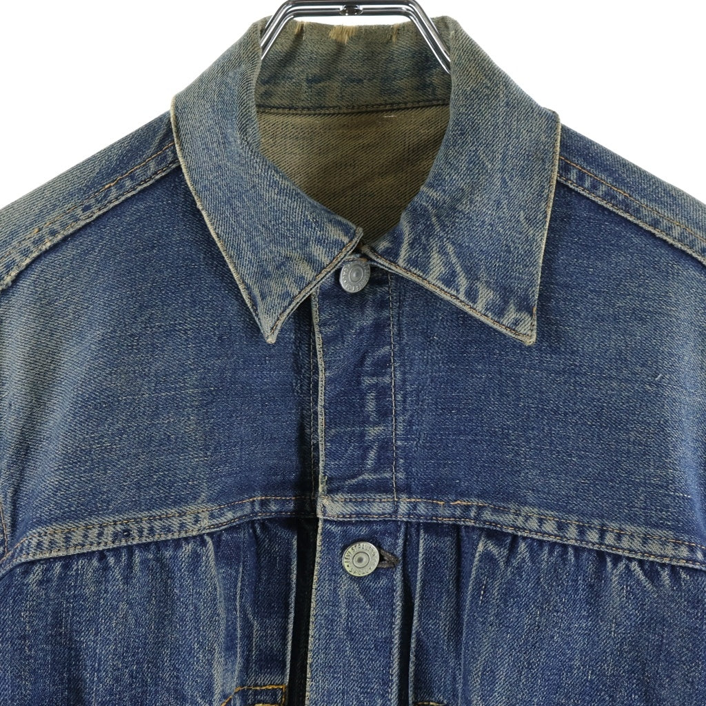 Levi's(リーバイス) 50S VINTAGE 507XX 2nd 片面BIG E ボタン裏17 革パッチ デニムトラッカージャケット インディゴ