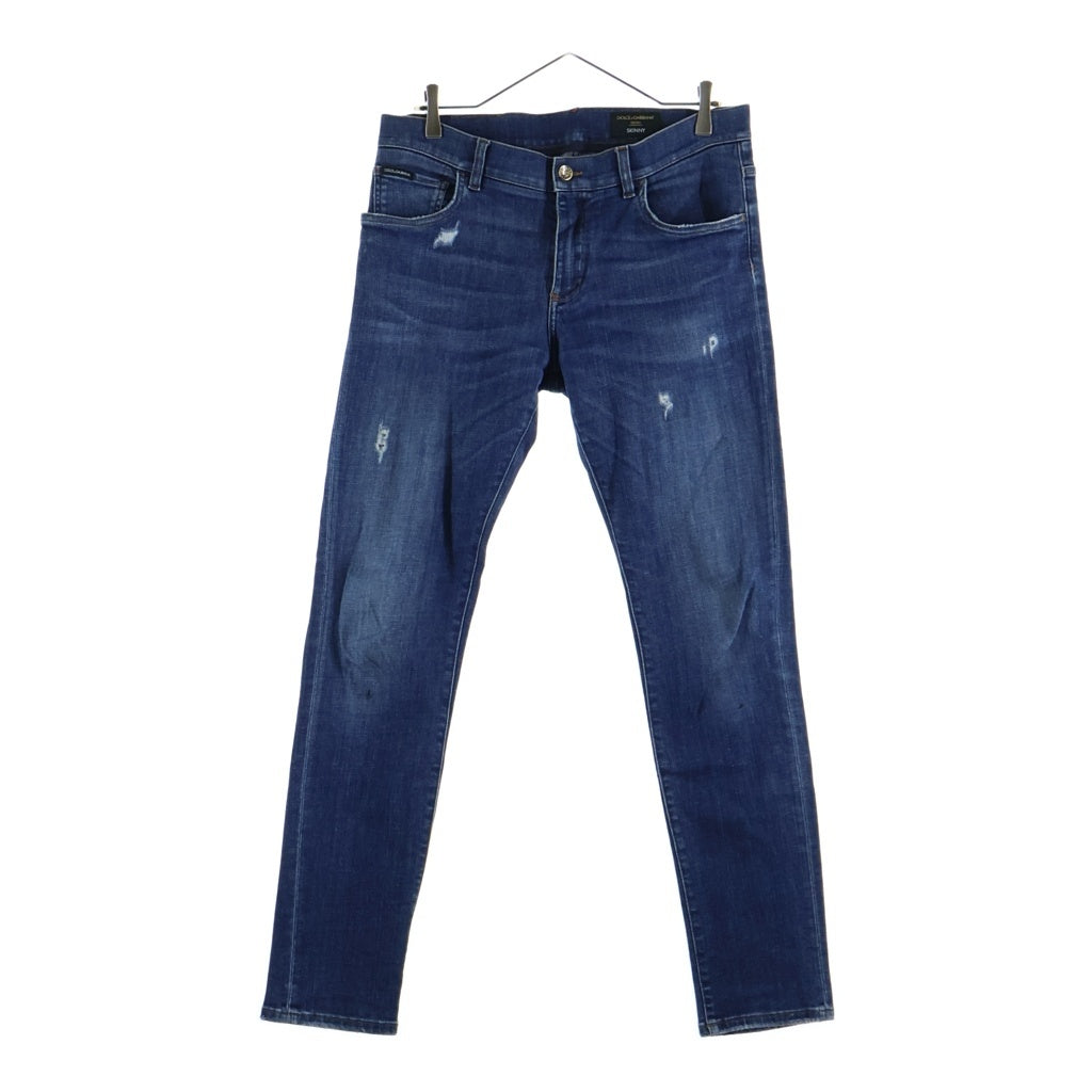 DOLCE & GABBANA(ドルチェアンドガッバーナ) 00S DENIM SKINNY PANTS デニム スキニー パンツ インディゴ
