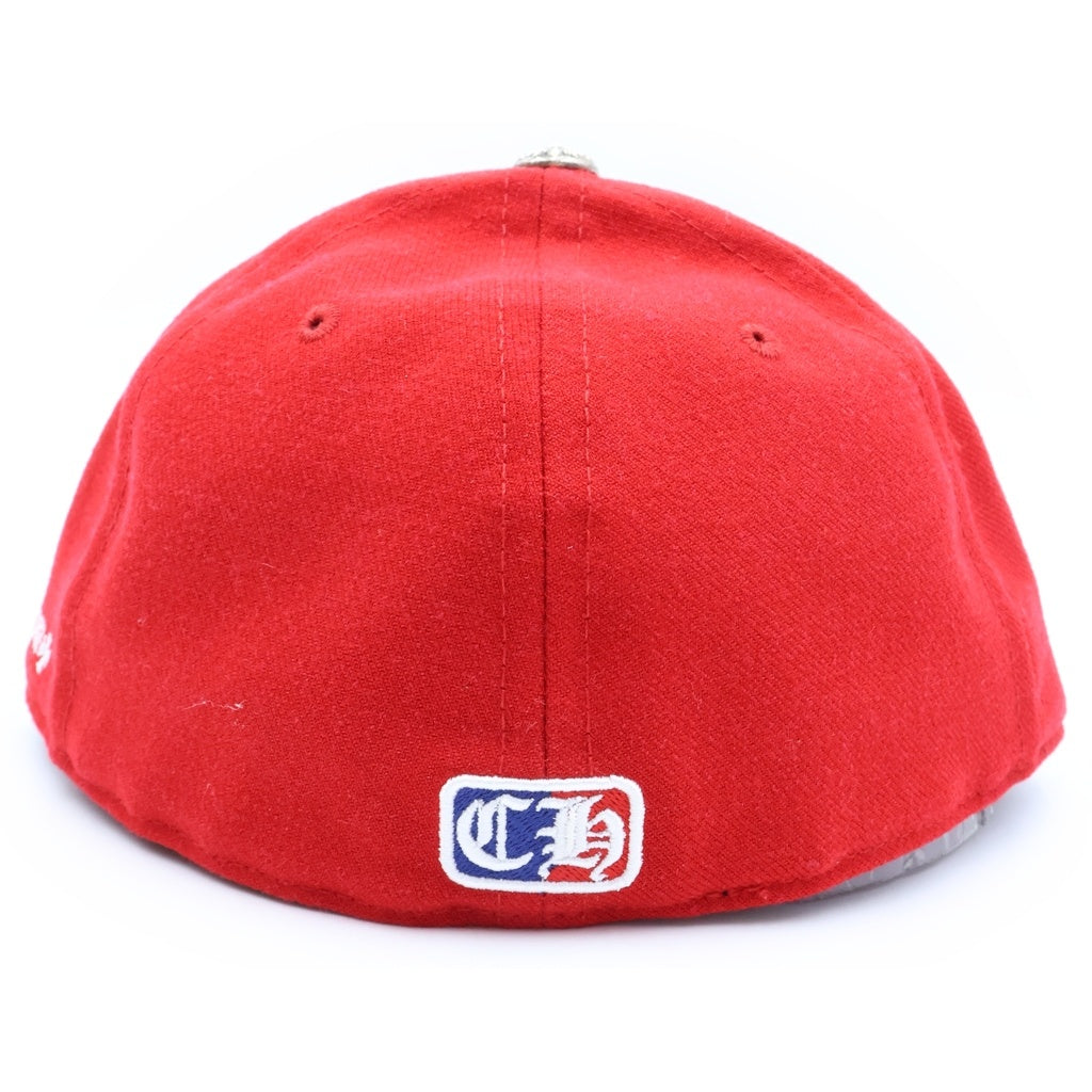 CHROME HEARTS(クロムハーツ) 2024AW VINY HEART BASEBALL CAP ヴィニーハート ベースボール キャップ レッド