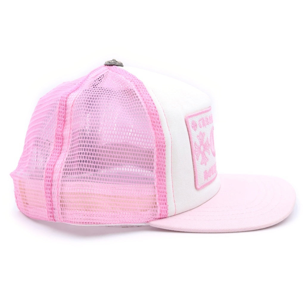 CHROME HEARTS(クロムハーツ) TRUCKER CAP CHパッチ メッシュ トラッカーキャップ 帽子 ピンク