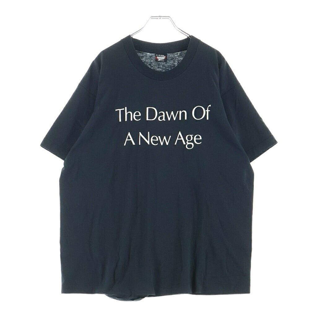 VINTAGE(ヴィンテージ) 90S VINTAGE SCREEN STARS BEST CA-UNICENTER FOR UNIX USA製 ヴィンテージ スクリーンスターズ ベスト 両面プリント 企業Tシャツ 半袖クルーネックカットソー ブラック