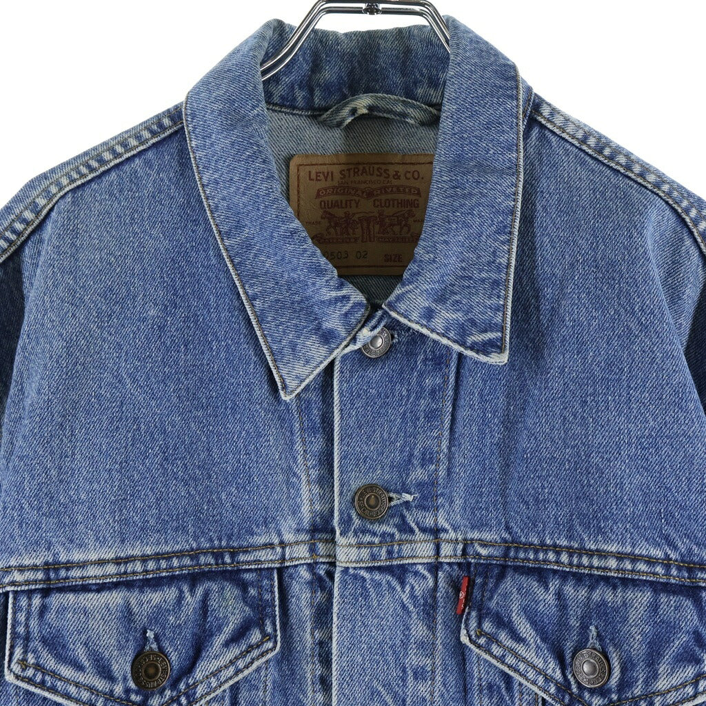 Levi's(リーバイス) 90S 70503-02 スモールe ユーロ 紙パッチ デニムジャケット インディゴ