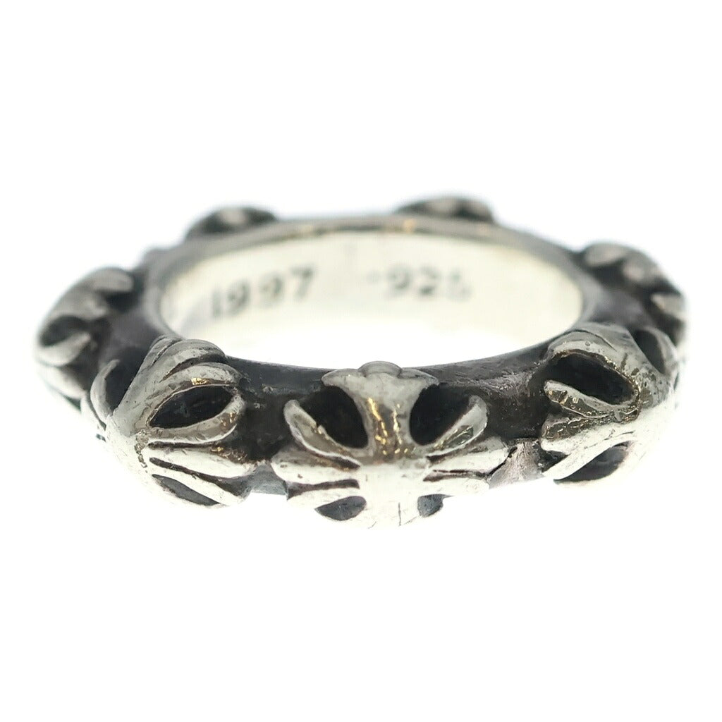 CHROME HEARTS(クロムハーツ) CROSS BAND クロスバンド リング シルバー BCA342
