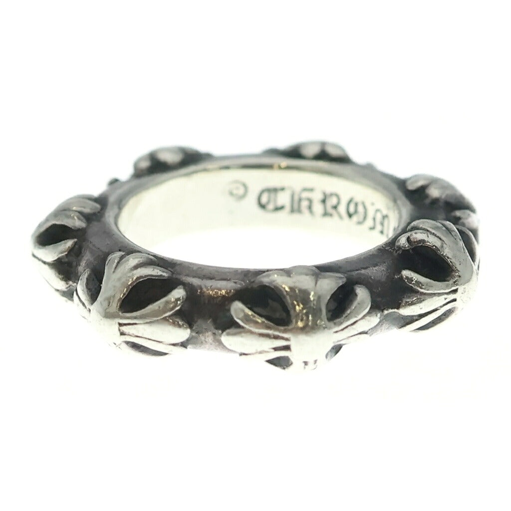 CHROME HEARTS(クロムハーツ) CROSS BAND クロスバンド リング シルバー BCA342