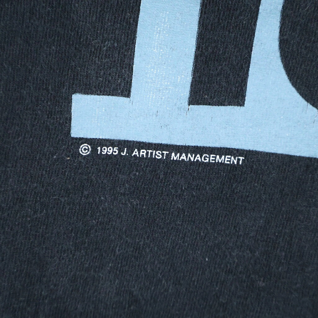 VINTAGE(ヴィンテージ) 90S VINTAGE NINE INCH NAILS NOTHING 96 97 ヴィンテージ ナインインチネイルズ ナッシング 両面プリント 半袖Tシャツ ブラック