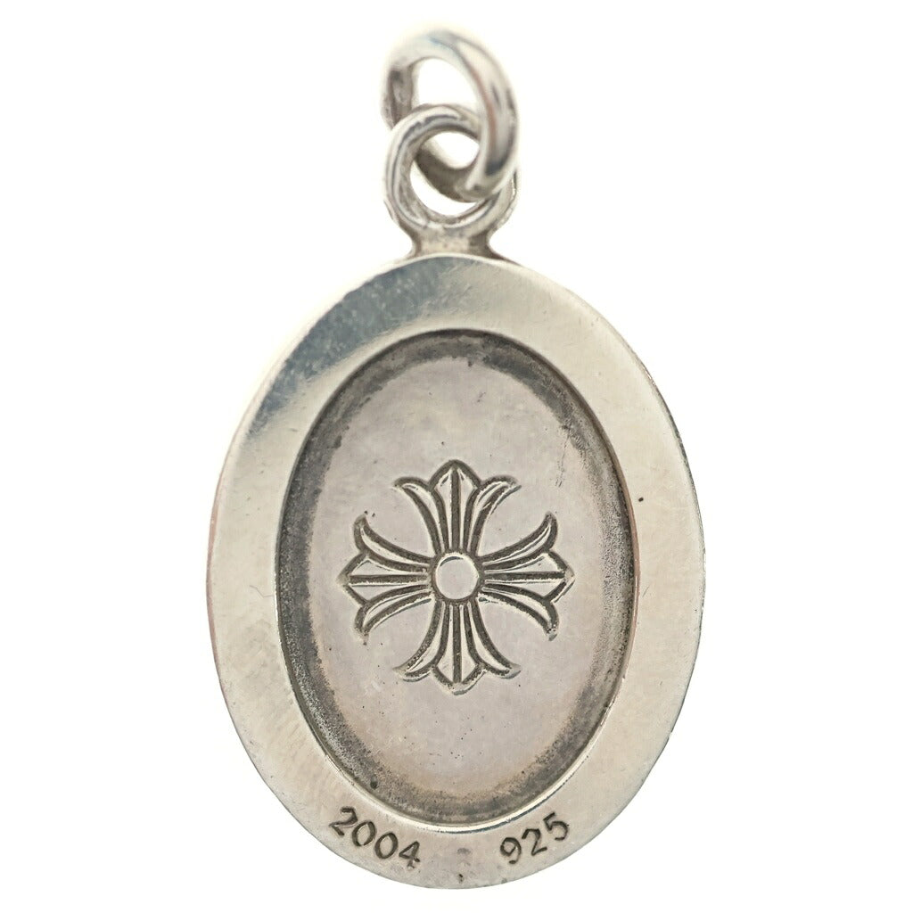 CHROME HEARTS(クロムハーツ) ANGEL MEDAL OVAL オーバルエンジェルメダル ペンダントトップ シルバー BCA207