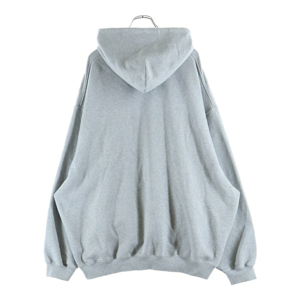 VETEMENTS(ヴェトモン) CRYSTAL PARIS HOODIE クリスタル パリス フーディー グレー UA65HD590G-GRY