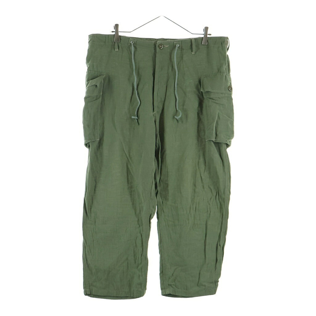 KAPTAIN SUNSHINE(キャプテンサンシャイン) M43 TYPE SILK LINEN CARGO PANTS シルク リネン カーゴパンツ カーキ