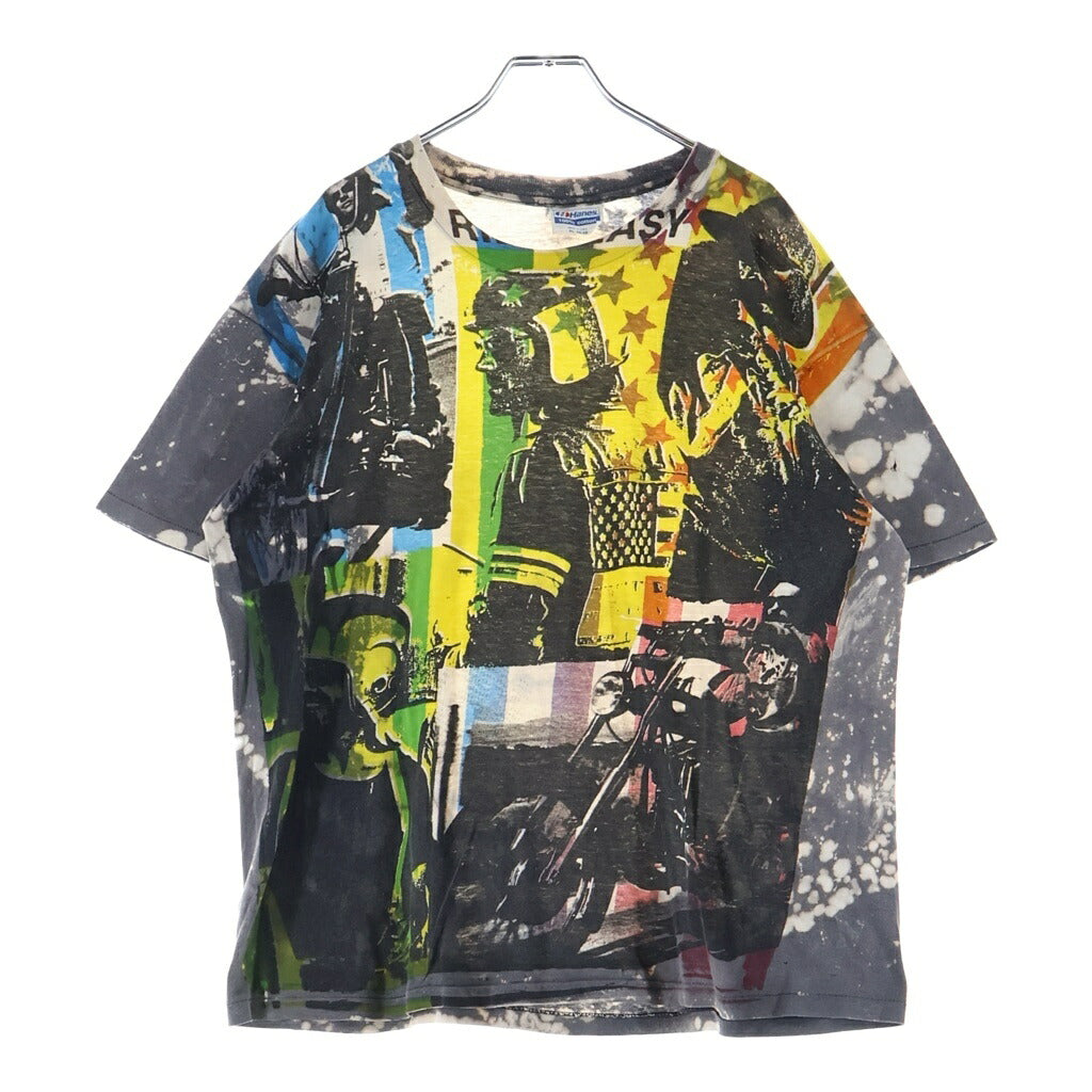 VINTAGE(ヴィンテージ) 80S MOSQUITOHEAD EASY RIDER TEE モスキートヘッド イージーライダー 総柄半袖カットソーTシャツ マルチカラー