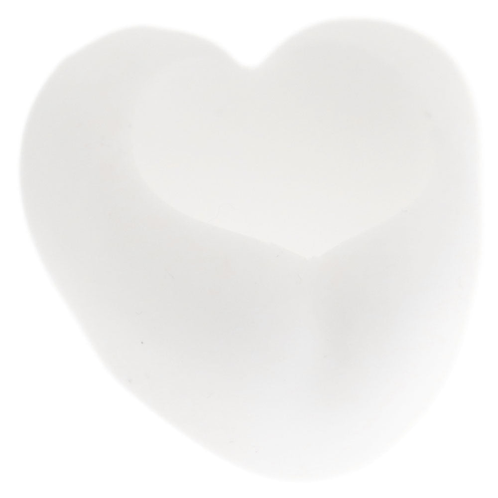 CHROME HEARTS(クロムハーツ) RUBBER Large Heart シリコンラバーラージハートリング ホワイト