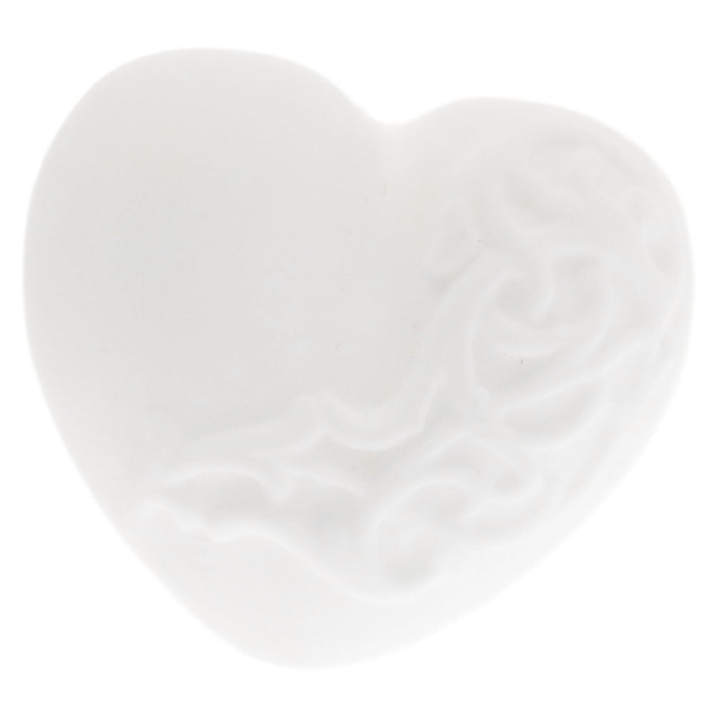 CHROME HEARTS(クロムハーツ) RUBBER Large Heart シリコンラバーラージハートリング ホワイト