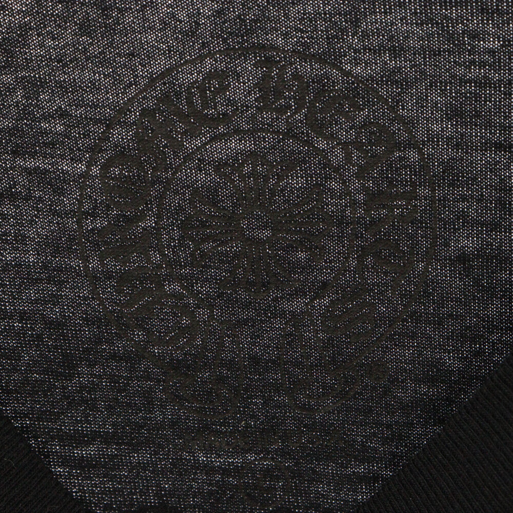 CHROME HEARTS(クロムハーツ) ネオンバーロゴ半袖Tシャツ カットソー ブラック