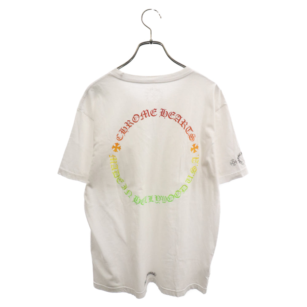CHROME HEARTS(クロムハーツ) Back Grad Circle Logo Tee バックグラデーションサークルロゴTシャツ 半袖Tシャツ