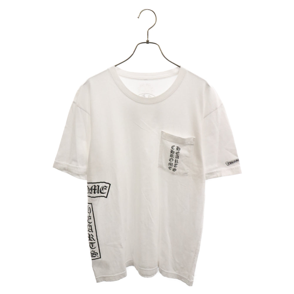 CHROME HEARTS(クロムハーツ) Side Logo Tee サイドロゴ ヴァーティカルロゴTシャツ 半袖Tシャツ