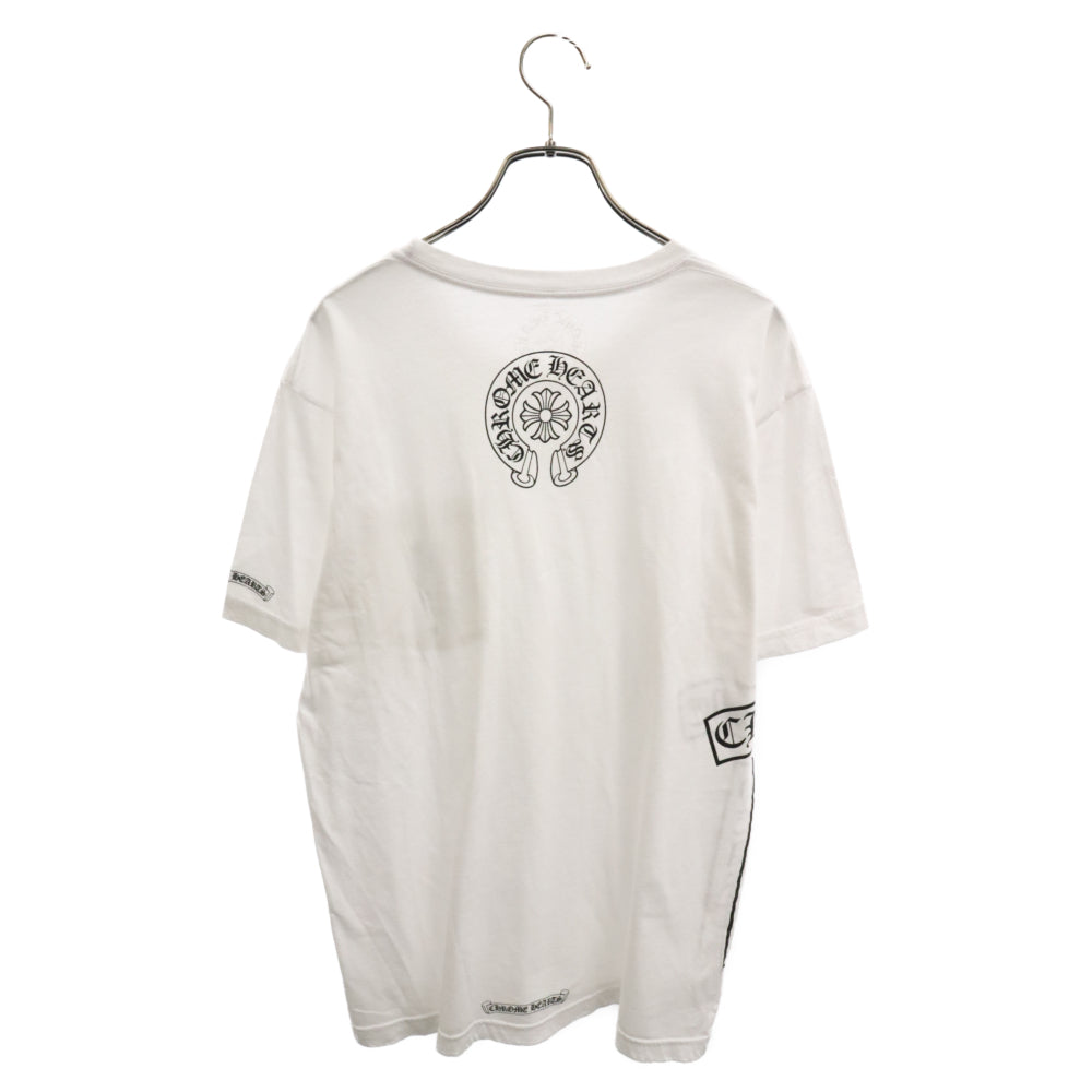 CHROME HEARTS(クロムハーツ) Side Logo Tee サイドロゴ ヴァーティカルロゴTシャツ 半袖Tシャツ