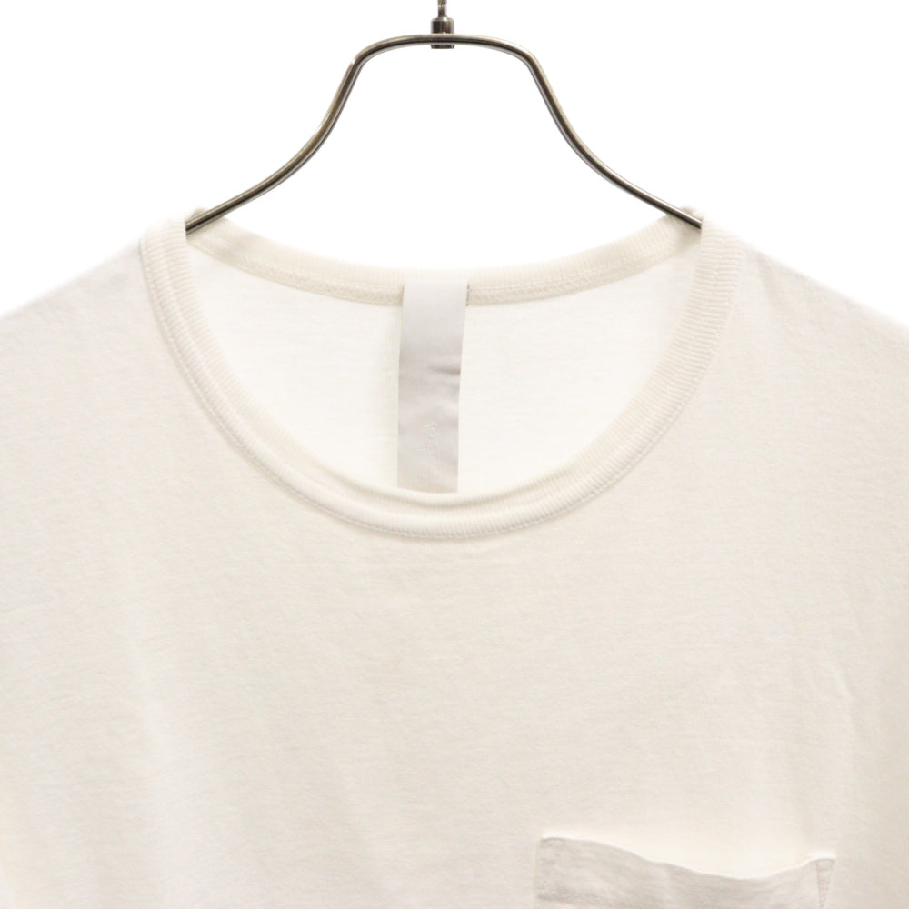 CHROME HEARTS(クロムハーツ) Y NOT TEE ロゴエンブロイダリーポケット半袖 Tシャツ ホワイト