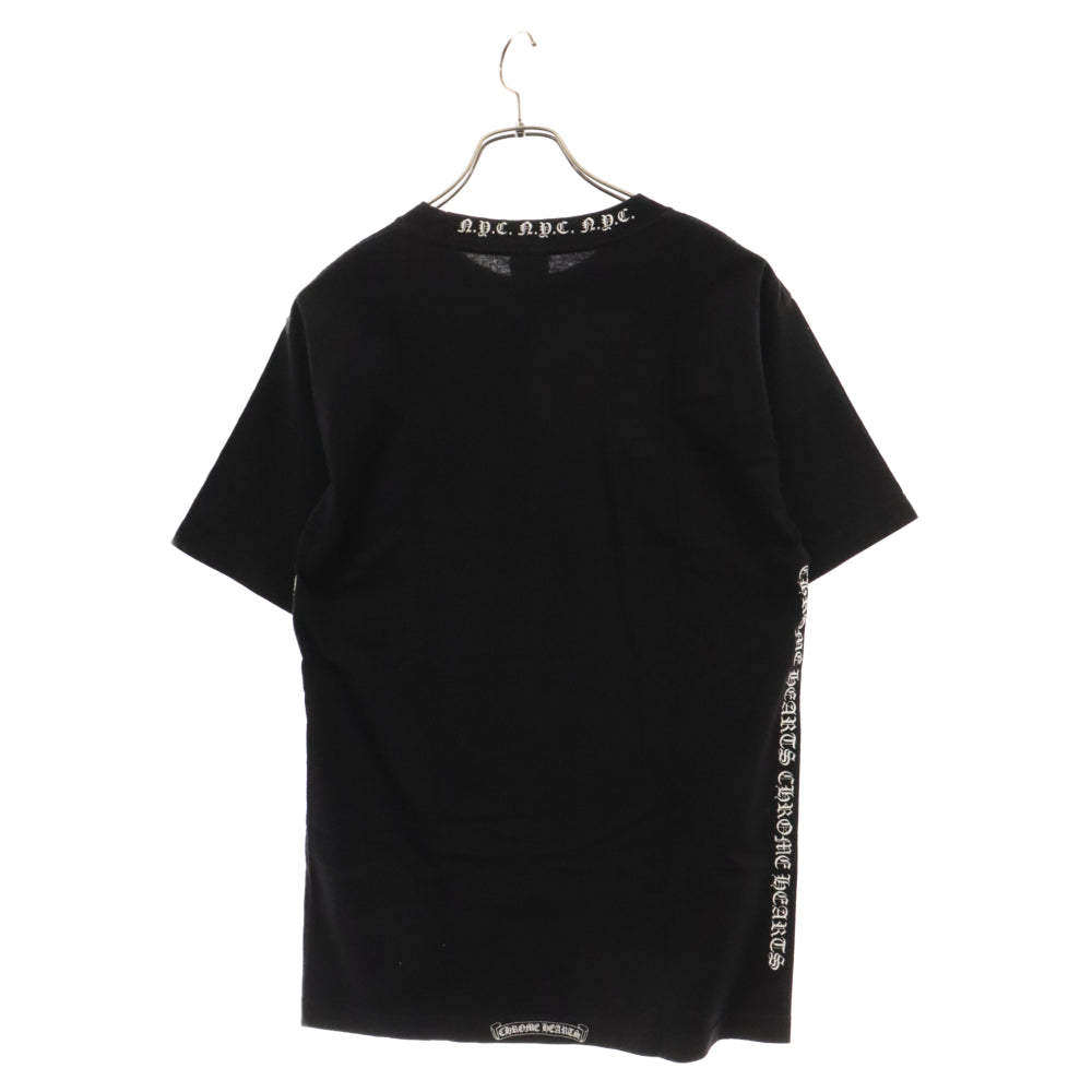 CHROME HEARTS(クロムハーツ) OLD TOKYO Neck Logo Tee オールドモデル東京限定 ネック ロゴ 半袖Tシャツ ブラック