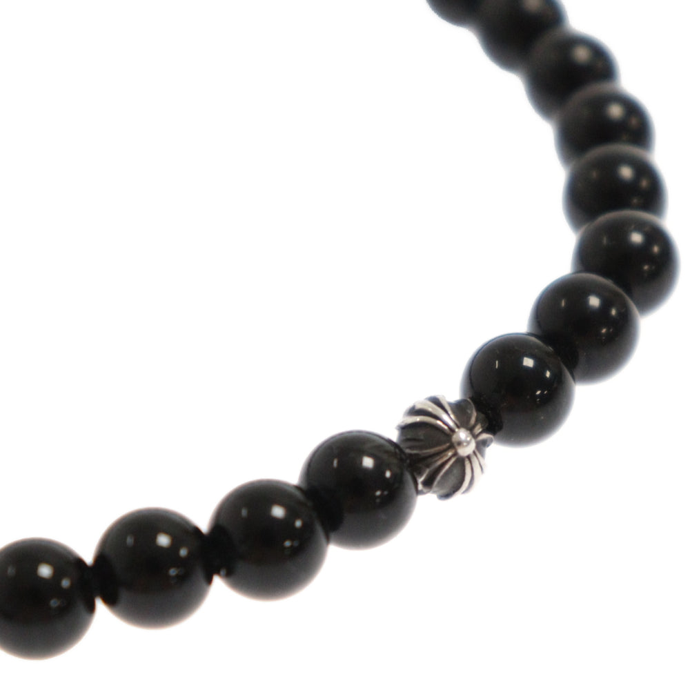 CHROME HEARTS(クロムハーツ) 6mm BEAD ビーズ ブレスレット シルバー/ブラック
