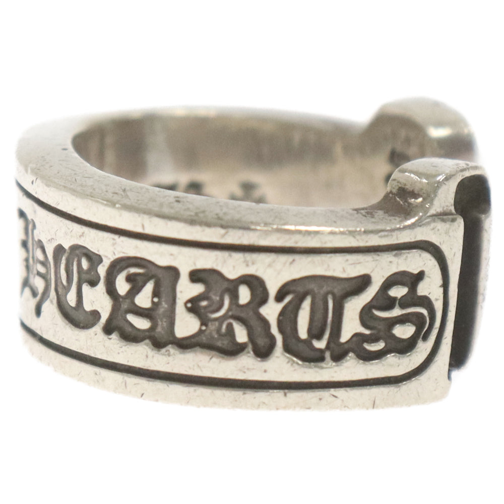CHROME HEARTS(クロムハーツ) LG SCROLL LABEL ラージスクロールラベル シルバーリング 11.5号