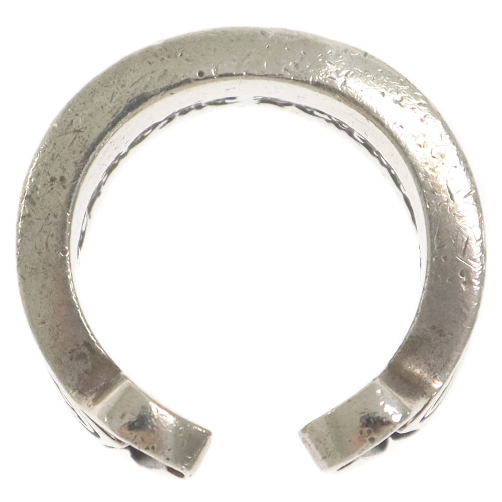 CHROME HEARTS(クロムハーツ) LG SCROLL LABEL ラージスクロールラベル シルバーリング 11.5号