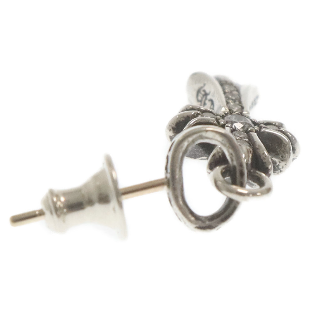 CHROME HEARTS(クロムハーツ) BBY F PPRCHN P D ベイビーファット PAVEダイヤ シルバーピアス