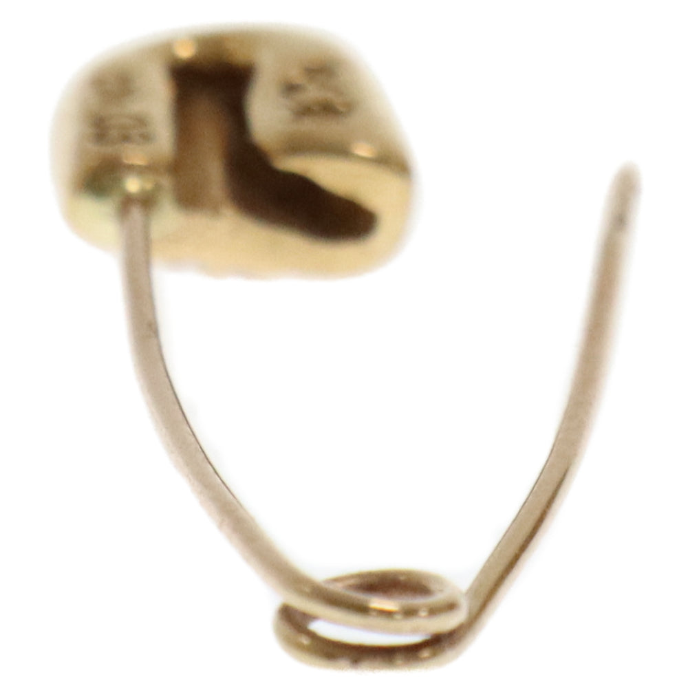 CHROME HEARTS(クロムハーツ) 22K SAFETY PIN S 1DIA 22Kスモールセーフティピン 1ダイヤ ゴールドネックレストップ ゴールド
