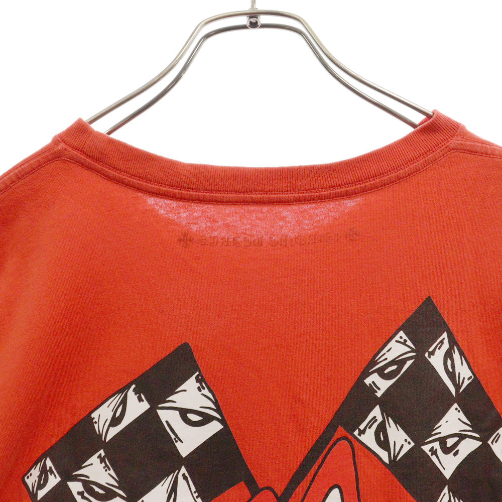 CHROME HEARTS(クロムハーツ) PPO ketchup LS MATTY BOYバックプリント長袖カットソー レッド