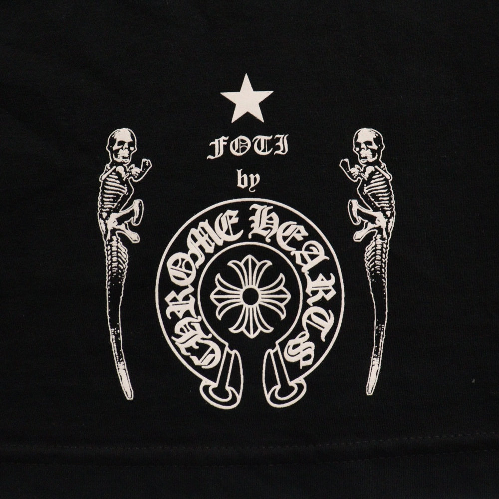 CHROME HEARTS(クロムハーツ) FOTI S/S TEE フォティ フロント フォトプリント 半袖Tシャツ ブラック