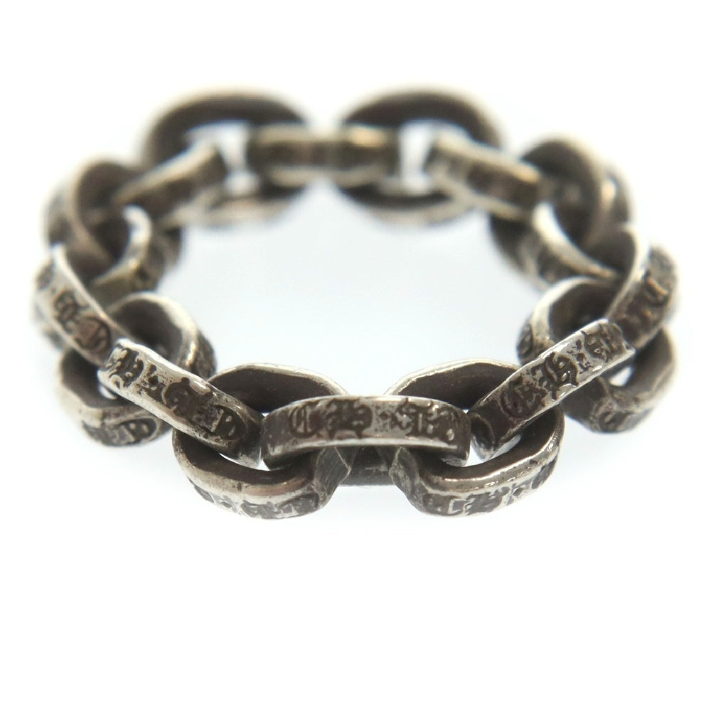 CHROME HEARTS(クロムハーツ) PAPER CHAIN RING ペーパーチェーン シルバーリング シルバー 9号