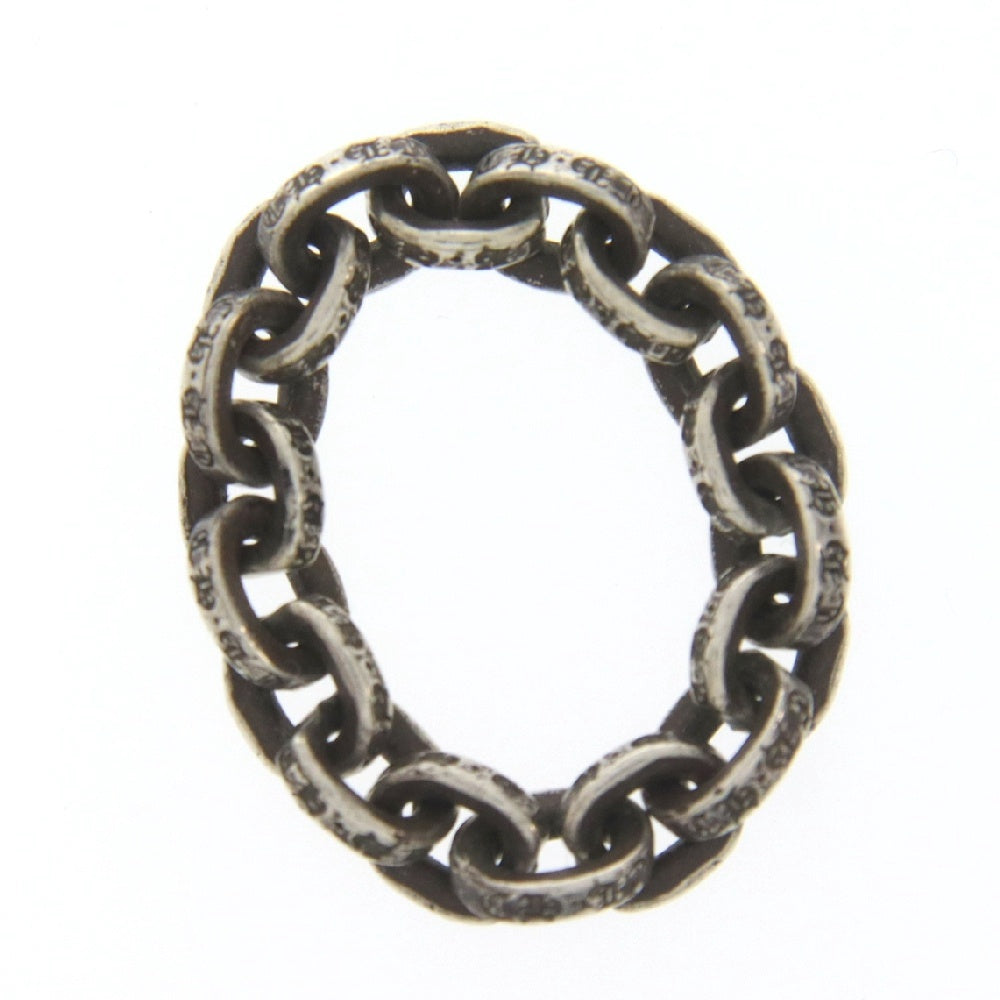 CHROME HEARTS(クロムハーツ) PAPER CHAIN RING ペーパーチェーン シルバーリング シルバー 9号