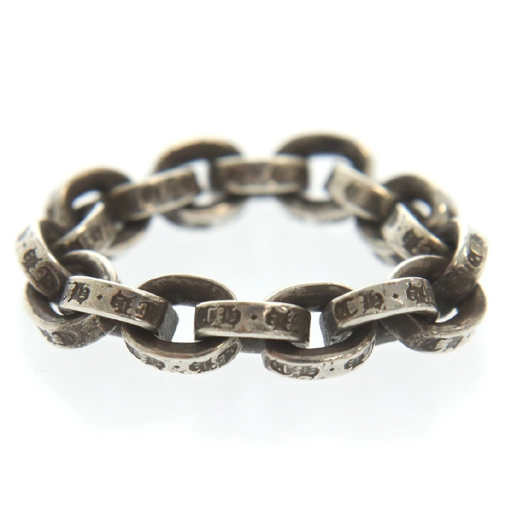 CHROME HEARTS(クロムハーツ) PAPER CHAIN RING ペーパーチェーン シルバーリング シルバー 10号
