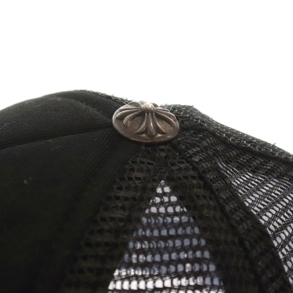 CHROME HEARTS(クロムハーツ) TRUCKER CAP CHパッチメッシュトラッカーキャップ クロスボール付 帽子 ブラック