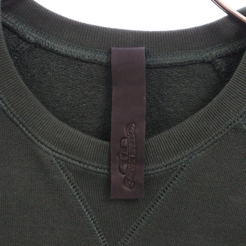 CHROME HEARTS(クロムハーツ) SLOW RIDE 胸CH刺繍半袖スウェットTシャツ ダークグリーン