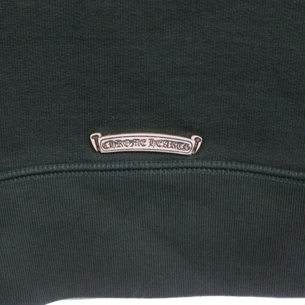 CHROME HEARTS(クロムハーツ) SLOW RIDE 胸CH刺繍半袖スウェットTシャツ ダークグリーン