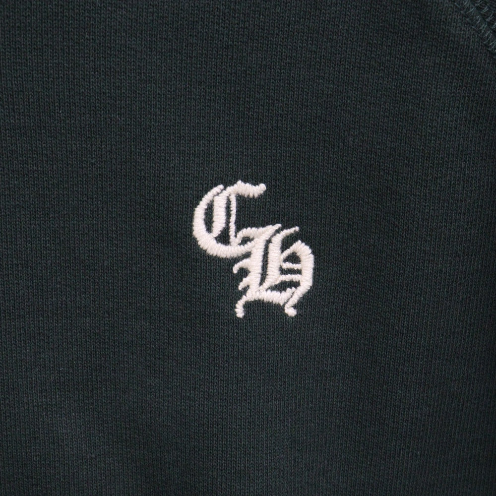 CHROME HEARTS(クロムハーツ) SLOW RIDE 胸CH刺繍半袖スウェットTシャツ ダークグリーン