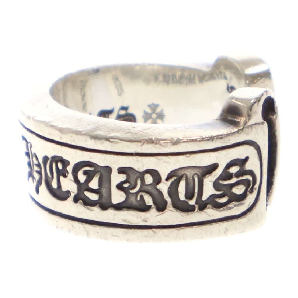CHROME HEARTS(クロムハーツ) LG SCROLL LABEL ラージスクロールラベル シルバーリング 9号