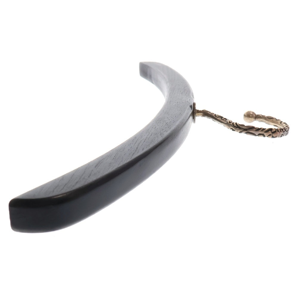 CHROME HEARTS(クロムハーツ) EBONY CLOTH HANGER スクロールシルバーフックエボニーハンガー ブラック