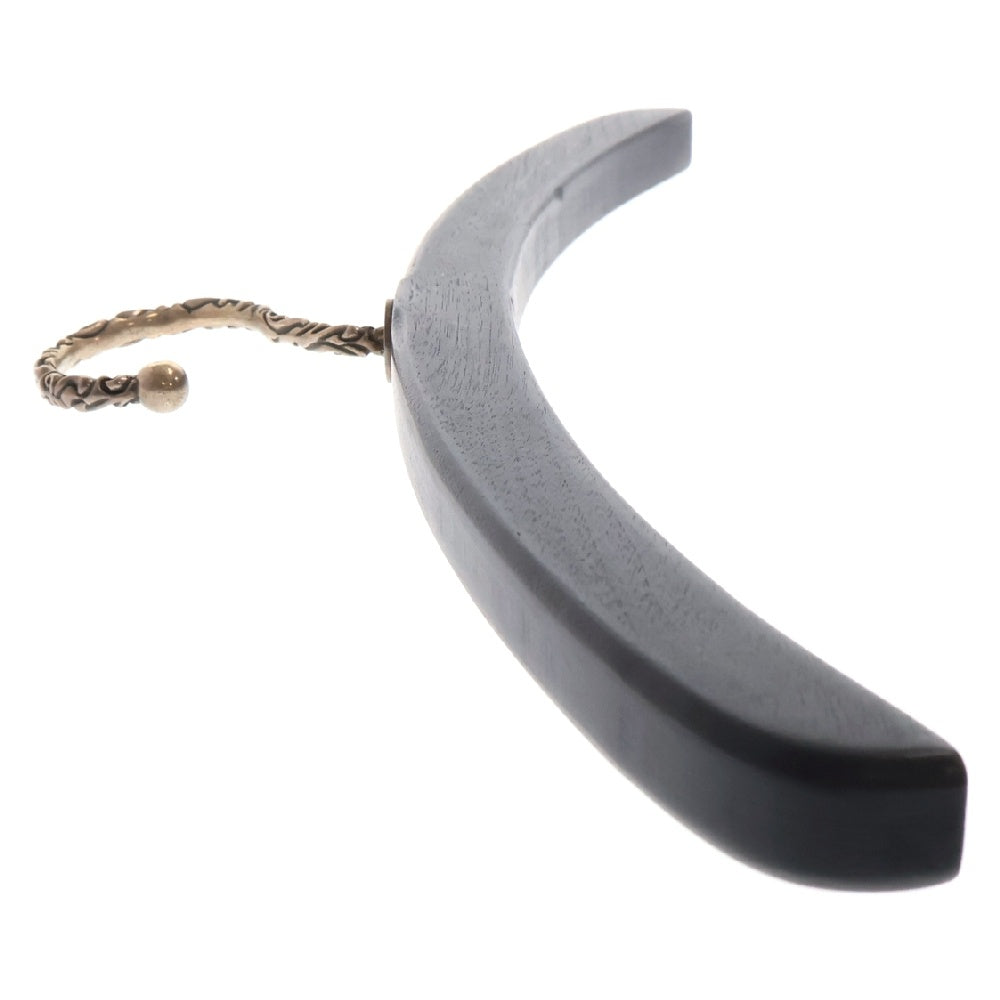 CHROME HEARTS(クロムハーツ) EBONY CLOTH HANGER スクロールシルバーフックエボニーハンガー ブラック