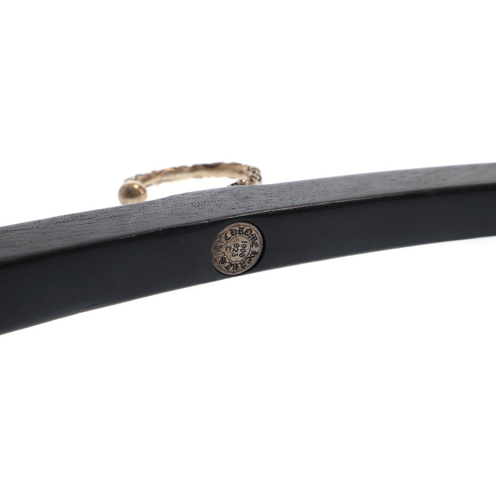 CHROME HEARTS(クロムハーツ) EBONY CLOTH HANGER スクロールシルバーフックエボニーハンガー ブラック