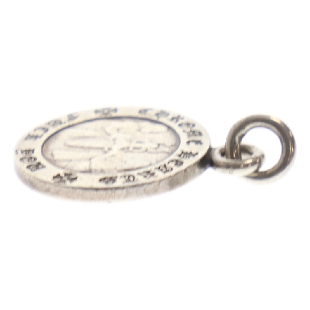 CHROME HEARTS(クロムハーツ) CHRM ANGL MDL エンジェルメダルチャーム V1 シルバーネックレストップ