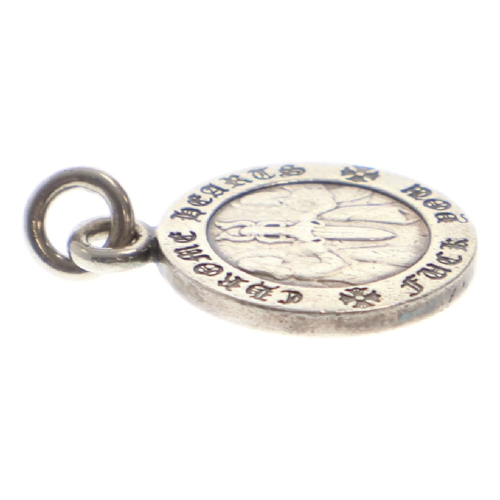 CHROME HEARTS(クロムハーツ) CHRM ANGL MDL エンジェルメダルチャーム V1 シルバーネックレストップ